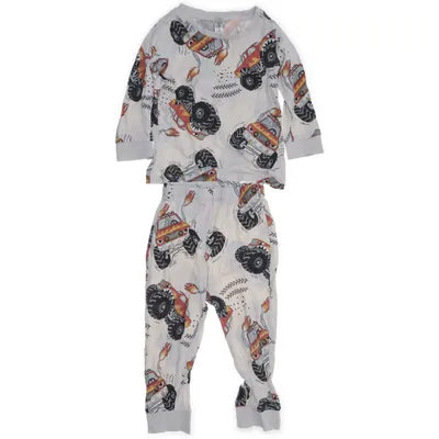 Pyjama (Beige, Meerkleurig) van Lindex Katoen