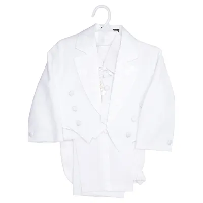 Frack (Vit) från Weikexi Bomull, Polyester