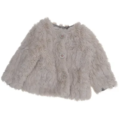 Pälsjacka (Beige) från Zara BabyGirl