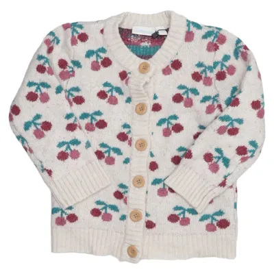 Cardigan (Beige, Multicolored) from Jojo Maman Bébé Cashmere, Polyamide, Viscose, Wool