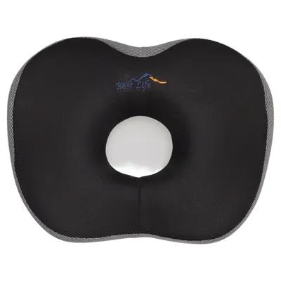 Coussin de siège (Noir, Gris) de Best Life