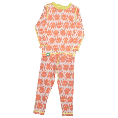 Ensemble (Orange, Beige) de Vossatassar Coton, Polyamide, Laine