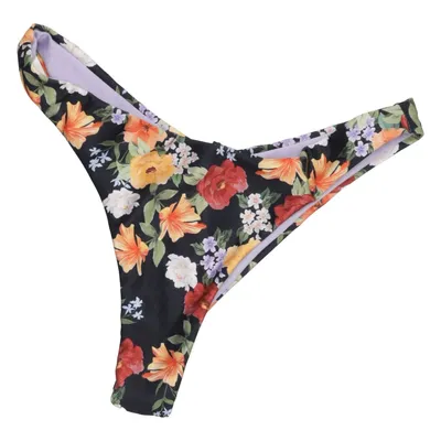 Bikini broekje (Zwart, Meerkleurig) van Janthee Elastaan, Polyamide, Polyester