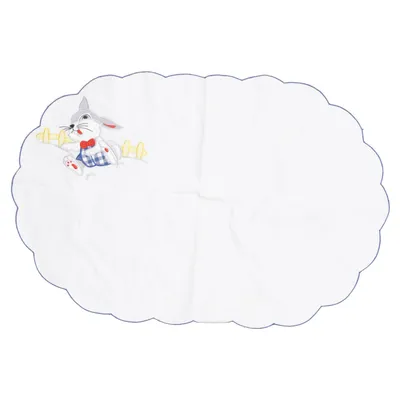 Napkin (White, Blue) from Abus