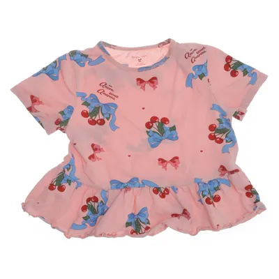 Haut (Rose, Bleu, Rouge) de Konges Sløjd Élasthane, Coton biologique