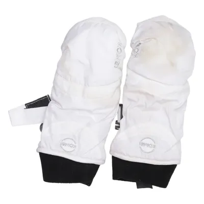Mittens (White, Black) from Kombi Leather, Polyester