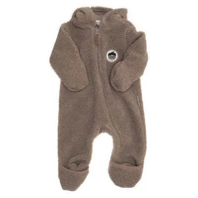 Rompers (Brown) from Minories Cotton, Polyester