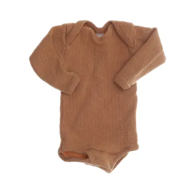 Body (Brun) från Dilling Merinoull, Ekologisk bomull