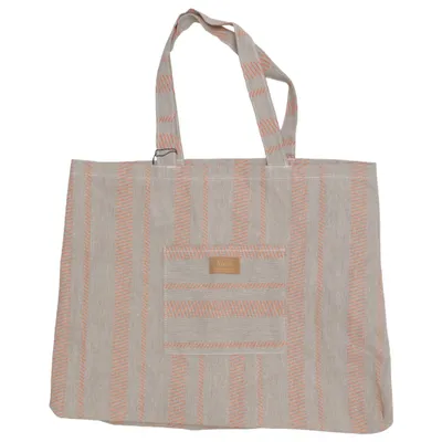 Sac en toile (Beige, Orange) de Avène Lin, Coton recyclé