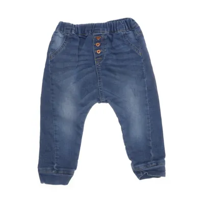 Jeans (Blå) från Baby by Lindex Bomull, Elastan, Polyester
