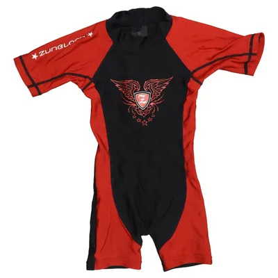 UV beschermende kleding (Zwart, Rood) van Sunblock Elastaan, Polyamide