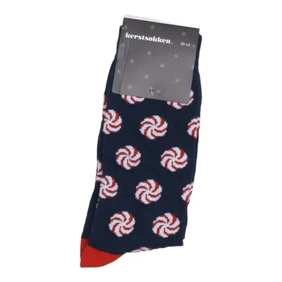 Sokken (Blauw, Rood, Wit) van Global Impact Katoen, Elastaan, Polyester