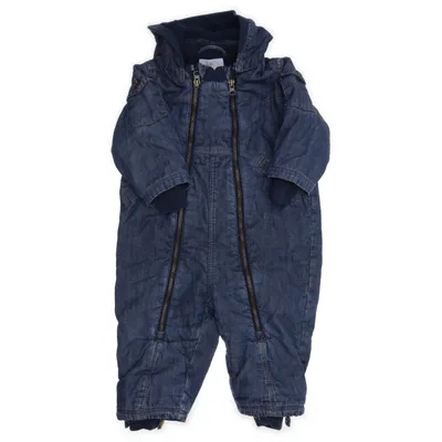 Overall (Blauw) van Baby by Lindex Katoen, Polyester
