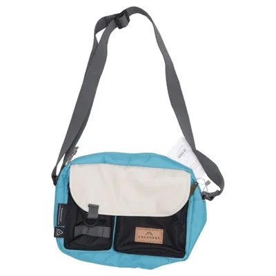 Shoulder-bag (Blue, Beige, Black) from Doughnut Leather, Recycled polyester
