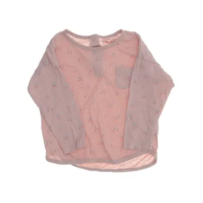 Långärmad t-shirt (Rosa, Flerfärgad) från Lindex Baby Bomull