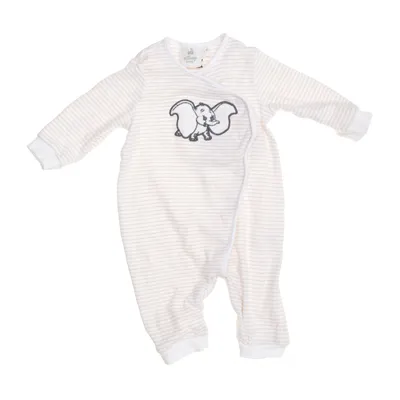Sparkdräkt (Beige, Vit) från Disney Baby Ekologisk bomull