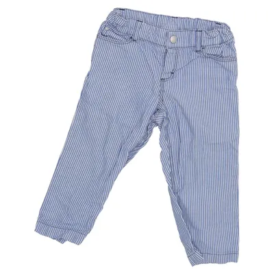 Hose (Blau, Weiß) von Petit Bateau Baumwolle