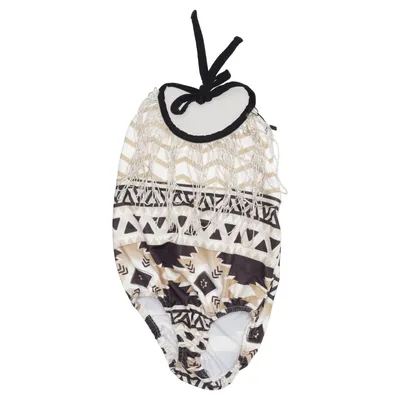 Swimsuit (Beige, Brown, White) from Catit Cotton, Polyester