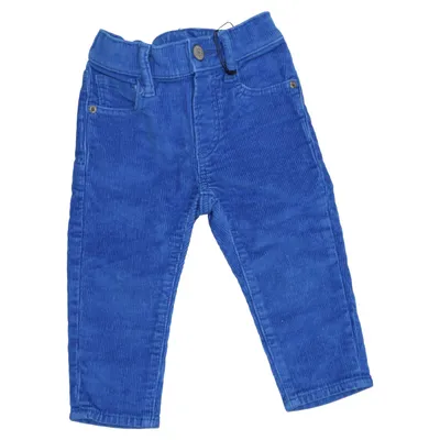Fløjlsbukser (Blå) fra Gap Denim Bomuld, Elastan