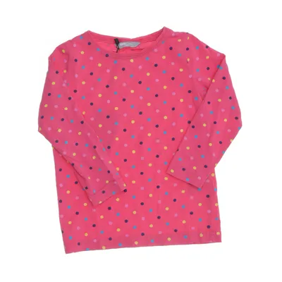 Långärmad t-shirt (Rosa, Flerfärgad) från Kids by Lindex Bomull, Elastan