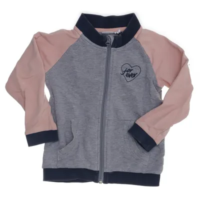 Jacka (Grå, Rosa, Blå) från Name It Minimize Elastan, Ekologisk bomull