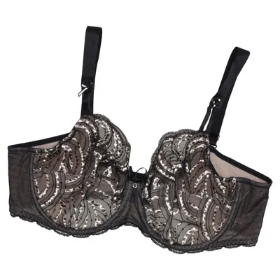 Soutien-gorge (Noir, Beige) de Lise Charmel Coton, Élasthane, Polyamide