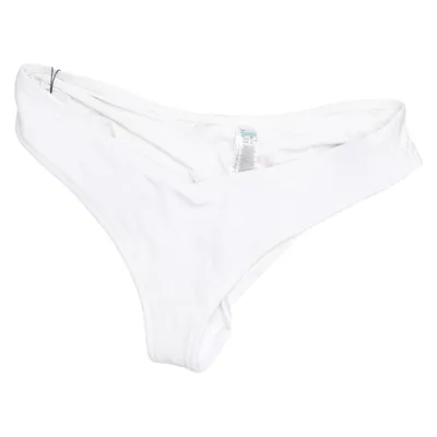 Bikini broekje (Wit) van Censored Elastaan, Polyamide