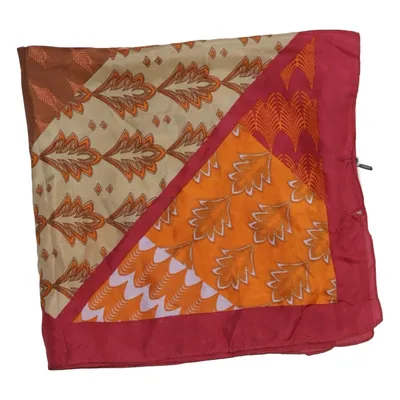 Halstuch (Pink, Braun, Orange) von Unmade Copenhagen Seide