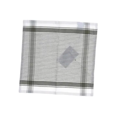 Servett (Vit, Grön) från Bruka Design