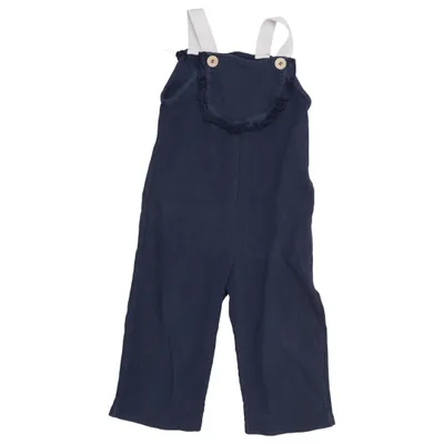 Tuinbroek (Blauw) van Zara Katoen, Elastaan