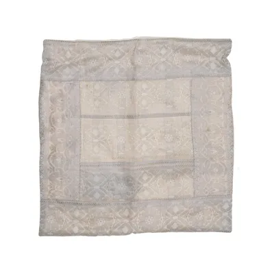 Sierkussensloop (Beige) van Indiska Katoen, Metallvezel, Viscose