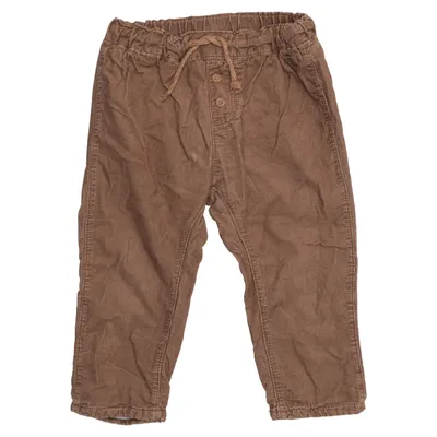 Corduroy pants (Brown) from H&M Baby Cotton, Viscose