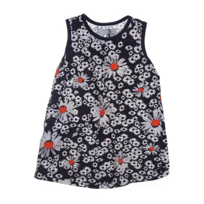 Jurk (Blauw, Wit, Rood, Meerkleurig) van Revival Katoen, Elastaan