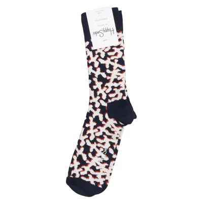 Strumpor (Svart, Vit, Röd) från Happy Socks Bomull, Elastan, Polyamid