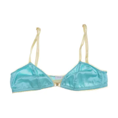 Bralette (Gul, Turkos) från Viola Sky Elastan, Polyester