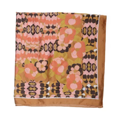 Shawl (Orange, Pink, Multicolored) from Mango