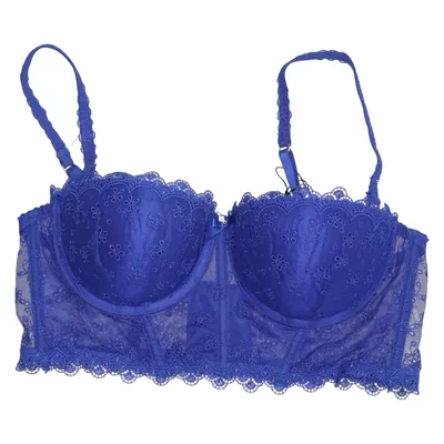 Bustier (Blauw) van Censored Polyester
