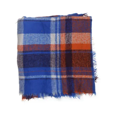 Plaid (Blue, Orange, Multicolored) from Zara Accessories