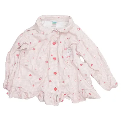 Pyjamahemd (Pink, Weiß) von European Kids Lindex Baumwolle