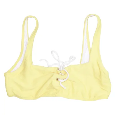 Bikinioberteil (Gelb) von Heidi Klein Elasthan, Polyamid