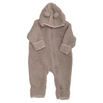 Onesie (Beige) from Rikiki Organic cotton, Recycled polyester