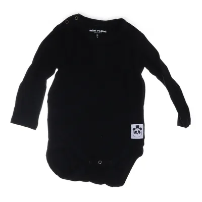 Body (Svart) från Mini Rodini Elastan, Ekologisk bomull