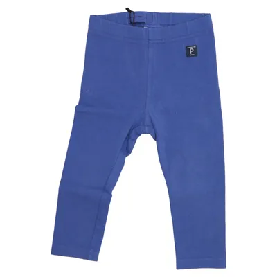 Leggings (Blue) from Polarn O. Pyret Elastane, Organic cotton