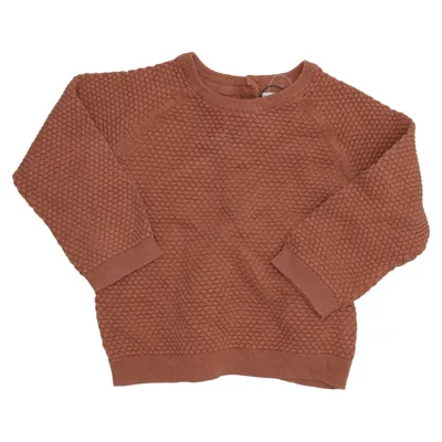 Sweater (Orange, Brown) from H&M Cotton