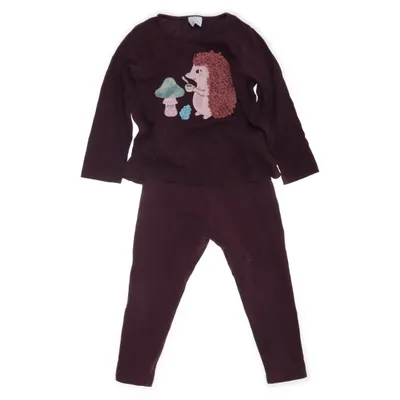 Set (Lila) från Lindex Kids Bomull