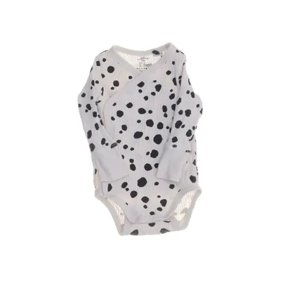 Body (Beige, Svart) från Lindex Baby Bomull, Elastan