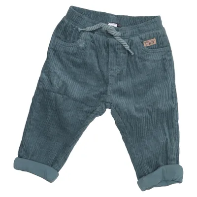 Corduroy broek (Groen) van Dopo Dopo Newborn Katoen