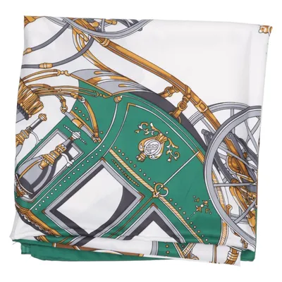 Halsdoek (Groen, Bruin, Wit) Zijde