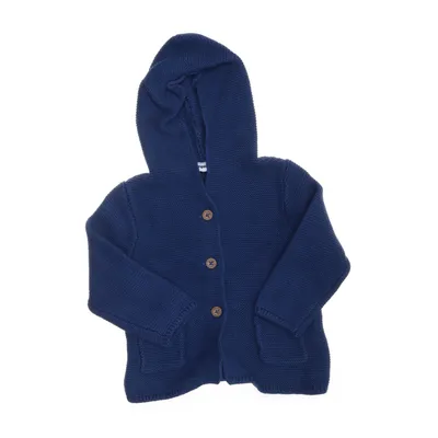 Capuchon sweater (Blauw) van Impidimpi Organisch katoen