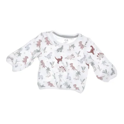 Långärmad t-shirt (Vit, Flerfärgad) från Baby C&A Bomull